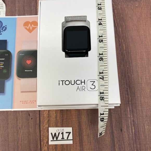 iTOUCH AIR 3 BLACK SMARTWATCH W17 - Picture 5 of 5